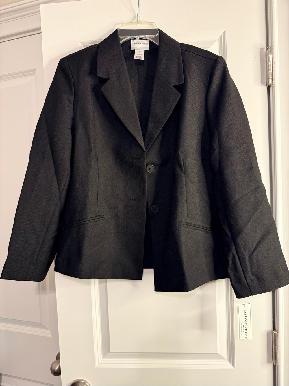 Alfred Dunner Black Women's Tailored Blazer